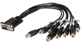 Replacement 8 Port Octopus cable for EH1008H E1008 and iNV6 Series DVR